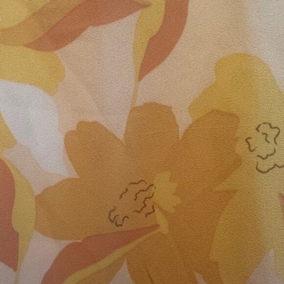 Joe Fresh Boho Floral Top - L - Picture 5 of 6